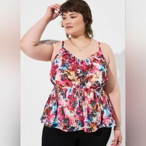 Floral Multicolor Women's Top